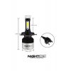 Λαμπτήρες LED 2 ΤΕΜ 36W 4500LM H4 12-24v NIGHTEYE