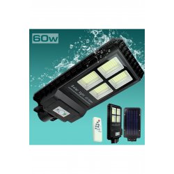 Ηλιακό φως δρόμου 60W μαύρο, JD-9960, εξωτερικό με ανιχνευτή κίνησης OEM