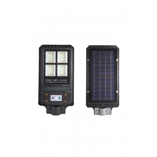 Ηλιακό φως δρόμου 60W μαύρο, JD-9960, εξωτερικό με ανιχνευτή κίνησης OEM