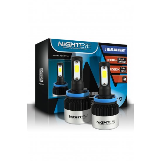 LED Λάμπες 2ΤΜΧ 36W 4.500LM H11 9-32V LED 6500K A315 S2 NIGHTEYE
