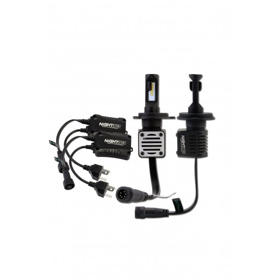 LED Λάμπες 2ΤΜΧ 40W 6000LM H4 12V/24V 6500K A393 N1 NIGHTEYE