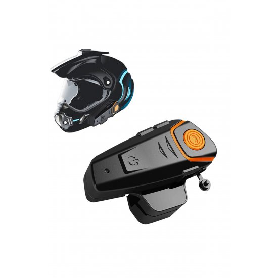 Bluetooth – Κράνος μονής ενδοεπικοινωνίας Αδιάβροχο BT-S2 1000m