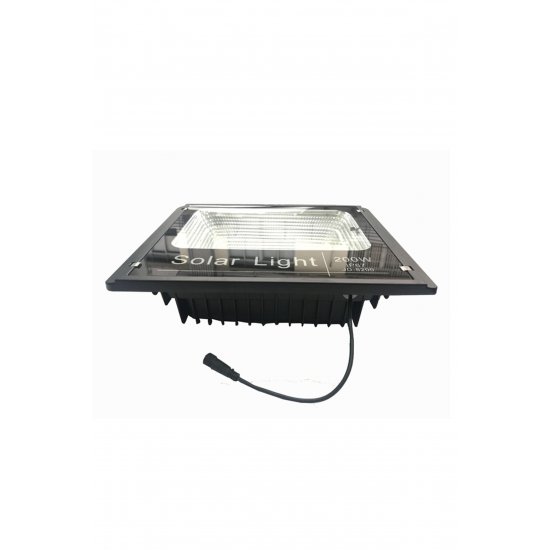 Solar Floodlight Αδιάβροχο 200W με Φωτοβολταϊκό Πάνελ, Τηλεχειριστήριο και χρονοδιακόπτη JD-8200