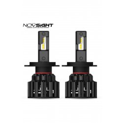Λαμπτήρες LED 2 ΤΕΜ 50W 7.500LM 6000K A397-F06 H4 Novsight