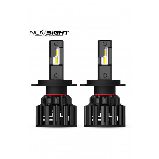 Λαμπτήρες LED 2 ΤΕΜ 50W 7.500LM 6000K A397-F06 H4 Novsight Λαμπτήρες LED 2 ΤΕΜ 50W 7.500LM 6000K A397-F06 H4 Novsight