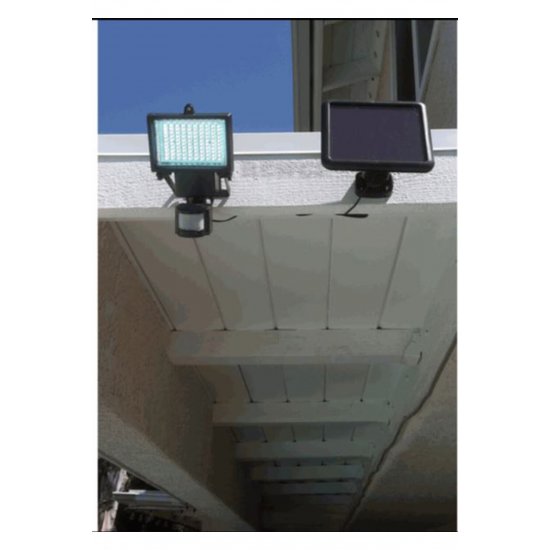 Solar Floodlight 100 LED με ανιχνευτή κίνησης SOLAR-SMD