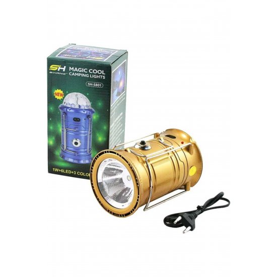 Φακός-φανάρι-φωτορυθμικό RGB led SH-5802