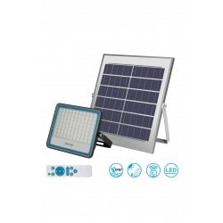 Αδιάβροχος Ηλιακός Προβολέας 120 W με Τηλεχειριστήριο FO-58120