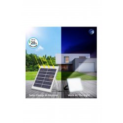 Αδιάβροχος Ηλιακός Προβολέας 120 W με Τηλεχειριστήριο FO-58120