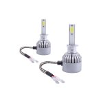 Λαμπτήρες LED 2 ΤΕΜ H1 C6 LED 12V/24V 3800LM - OEM