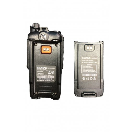 Baofeng UV-9R Αδιάβροχο ραδιόφωνο αλουμινίου υψηλής απόδοσης