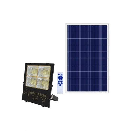 Ηλιακός προβολέας 60w με πάνελ ljd-8860 ψυχρό και ζεστό φωτισμό Ηλιακός προβολέας 60w με πάνελ ljd-8860 ψυχρό και ζεστό φωτισμό