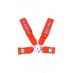 TAKATA Replica 4-Θέσεων αγωνιστική ζώνη για ένα κάθισμα – κόκκινο