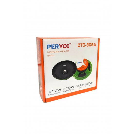 Ηχείο αυτοκινήτου Pervoi CTC-805A 8” INCH