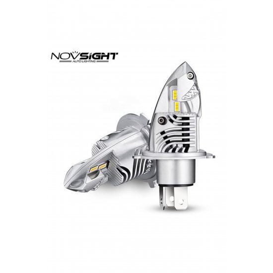 Λαμπτήρες LED H4 LED 12V 2 TMX-35w 12000LM 6000K IP68 A397 F10 NOVSIGHT