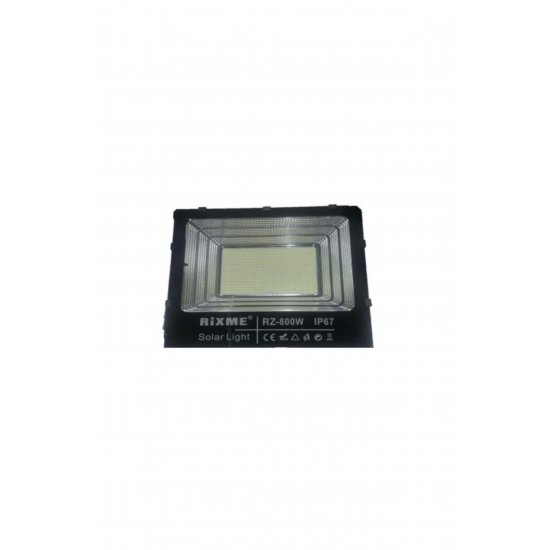 Solar Floodlight Αδιάβροχο 800W με 2 Φωτοβολταϊκά Πάνελ, Τηλεχειριστήριο και χρονοδιακόπτη-OEM