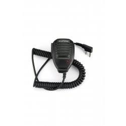 Μικρόφωνο - Μεγάφωνο για Walkie Talkies με πρέσα και σπειροειδή καλώδιο BAOFENG-OEM