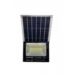 RiXME Waterproof Solar Floodlight 600W με ηλιακό πάνελ, τηλεχειριστήριο και χρονοδιακόπτη-OEM