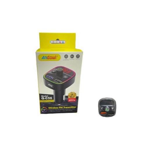 Πομπός Bluetooth FM ANDOWL Q-C56