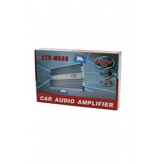Ενισχυτής αυτοκινήτου 4 καναλιών 6800W CTC-M668 Ενισχυτής αυτοκινήτου 4 καναλιών 6800W CTC-M668