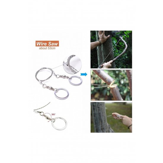 Survival Top and Bottom Set & Emergency Kit 19 σε 1.