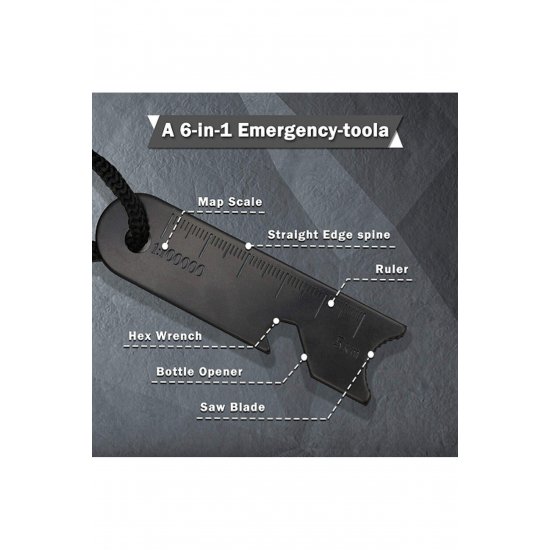Survival Top and Bottom Set & Emergency Kit 19 σε 1.