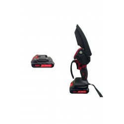 Μίνι Ηλεκτρικό Επαναφορτιζόμενο Αλυσοπρίονο - Πριόνι με Λεπίδα 18,5cm και 2 Μπαταρίες 88v - OEM