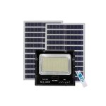Led Waterproof Solar Floodlight 1600W με 2 πάνελ και τηλεχειριστήριο Rixme RL.X-1600W
