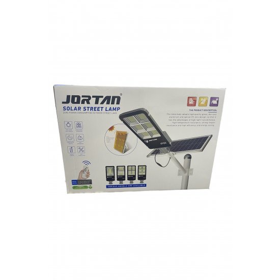 Ηλιακός Προβολέας με Τηλεχειριστήριο T-400W - Jortan Solar Street Lamp