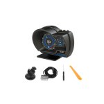 Ψηφιακό TFT Car Head-up Display OBD2 HUD Ταχύμετρο, Ταχόμετρο, Πίεση ελαστικών, Κατανάλωση καυσίμου