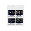 Ψηφιακό TFT Car Head-up Display OBD2 HUD Ταχύμετρο, Ταχόμετρο, Πίεση ελαστικών, Κατανάλωση καυσίμου