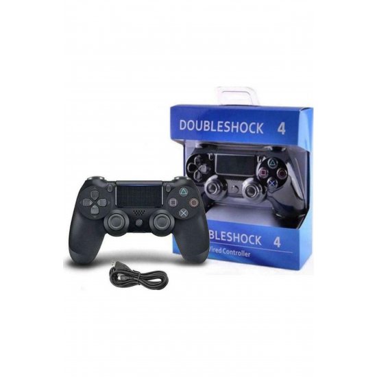 Χειριστήρια Ασύρματο Gamepad για PS 4 Μαύρο