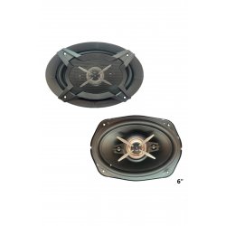 Σετ ηχείων αυτοκινήτου πάνω και κάτω 6″x 9″ 80W RMS (4 Way) 2 τεμ. XS-FB6930 - OEM