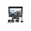 Διπλή ταυτόχρονη οθόνη LCD 9″ HD TFT/LED με κουμπιά αφής και 2 εισόδους βίντεο – OEM