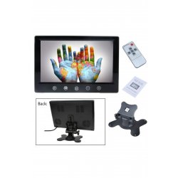 Διπλή ταυτόχρονη οθόνη LCD 9″ HD TFT/LED με κουμπιά αφής και 2 εισόδους βίντεο – OEM