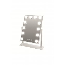 Καθρέφτης μακιγιάζ αφής 12 LED 30x40cm HYH-170 Λευκός