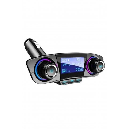 Πομπός FM, φορτιστής αυτοκινήτου 2xUSB, BT hands free BT06