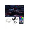 Διακοσμητικός φωτισμός LED RGB 110cm Καμπίνα αυτοκινήτου USB με τηλεχειριστήριο HW-0401