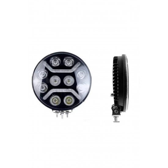 Στρογγυλός προβολέας αυτοκινήτου LED 8,6″ 12 LED 12-24V JN-2853-94