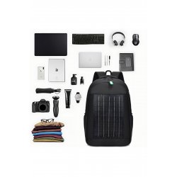 Solar Backpack Μαύρο – Solar Backpack