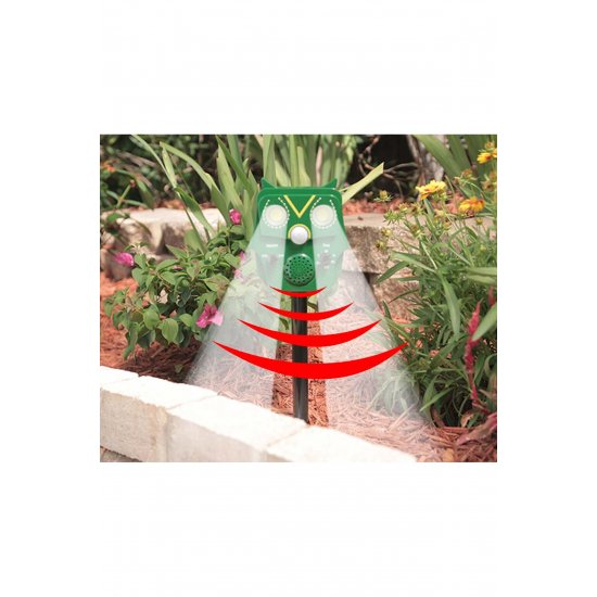 Owl Guard Garden Spike Repellent με υπερήχους & αισθητήρα κίνησης
