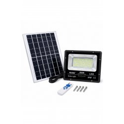 Αδιάβροχο Solar LED Floodlight 800W με Τηλεχειριστήριο IP67 RZ-204