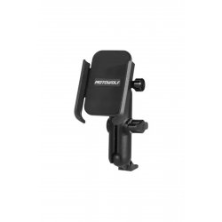 Μεταλλική βάση κινητού τηλεφώνου Motowolf MDL2821 βάση καθρέφτη Μαύρο