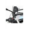 Μεταλλική βάση κινητού τηλεφώνου Motowolf MDL2821 βάση καθρέφτη Μαύρο