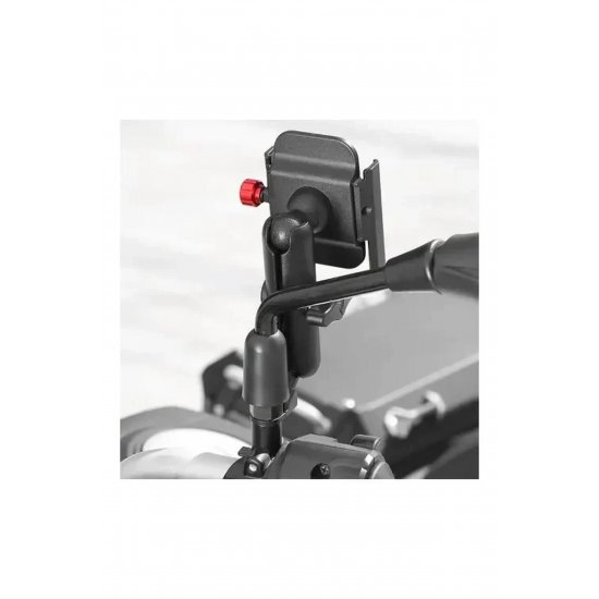 Μεταλλική βάση κινητού τηλεφώνου Motowolf MDL2821 βάση καθρέφτη Μαύρο