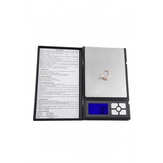 Ψηφιακή ζυγαριά ακριβείας 500g x 0,01g Σειρά Notebook Ψηφιακή ζυγαριά OEM