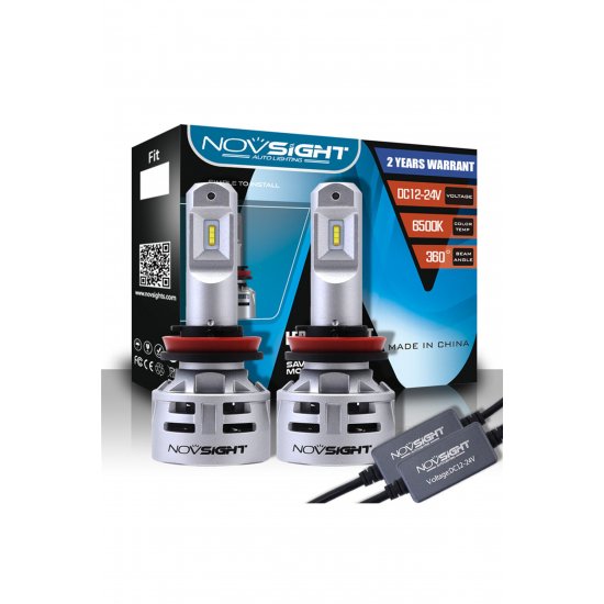 Λαμπτήρες LED 2 ΤΕΜ 30W 5000LM H11 12-24V LED 6500K A386 N9