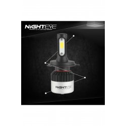 Λαμπτήρες LED H7 2ΤΕΜ 36W 4.500LM 12-24v NIGHTEYE.