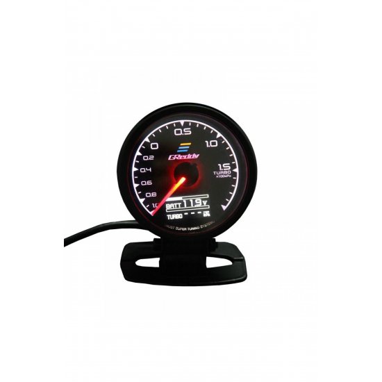 ΨΗΦΙΑΚΟ ΒΑΡΟΜΕΤΡΟ 62mm 2,5″ & VOLTMETER REPLICA GREDDY-T