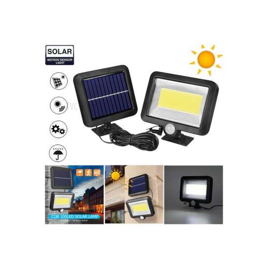 LED COB Solar Light Φωτιστικό τοίχου εξωτερικού χώρου OEM.